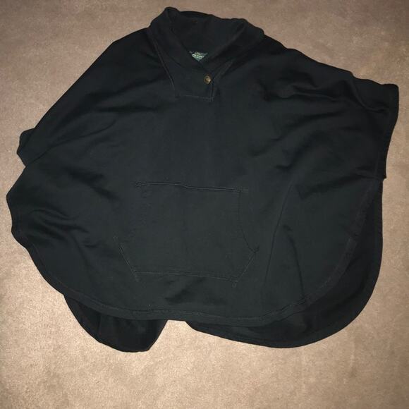 LRL Ralph Lauren black cape style xs/s - Picture 2 of 3